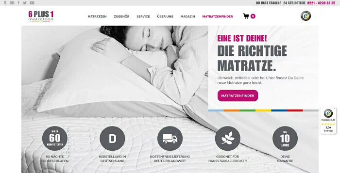 UI/UX Design aus Köln: 6PLUS1