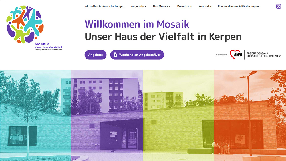 UI/UX-Design für Onepager