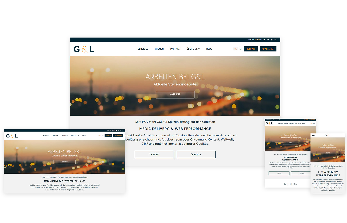 Website auf HubSpot Basis